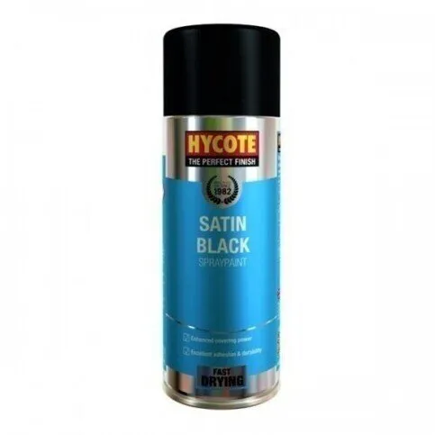 Hycote Spray Paint Satin Black 400ml
