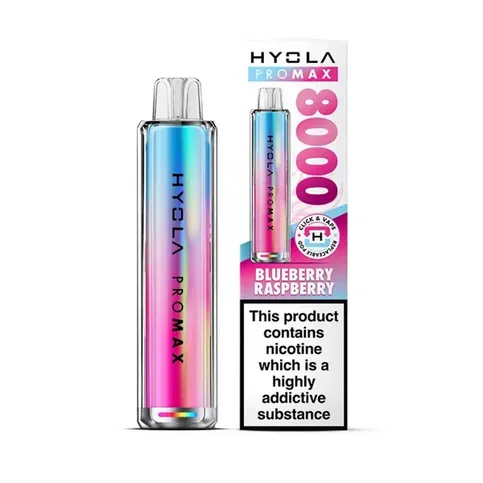 HYOLA PROMAX 8000 BLUEBERRY RASPBERRY 20MG/ML