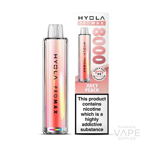 HYOLA PROMAX 8000 JUICY PEACH 20MG/ML