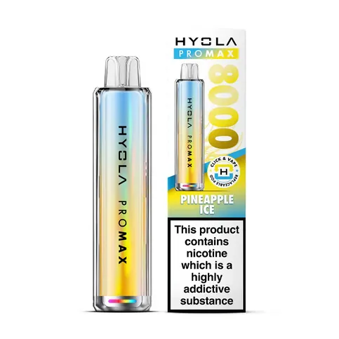 HYOLA PROMAX 8000 PINEAPPLE ICE 20MG/ML