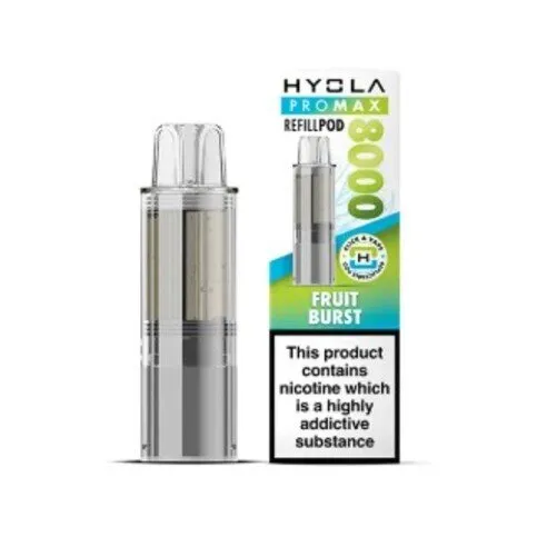 Hyola Pro Max 8000 Refill Pod Fruit Burst 20mg