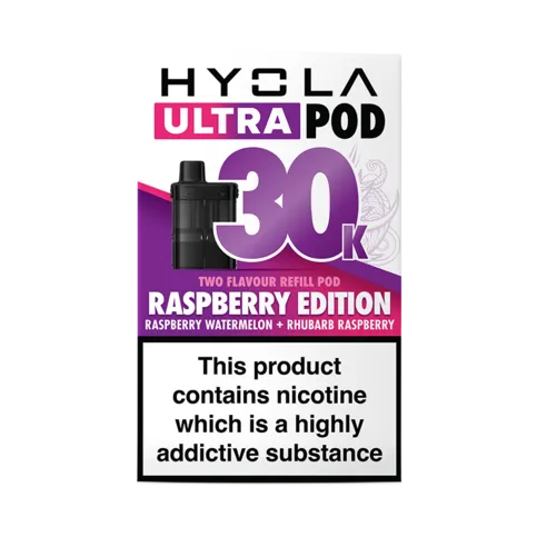 HYOLA RASPBERRY EDITON POD 30k