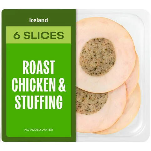 Iceland Chicken & Stuffing 100g