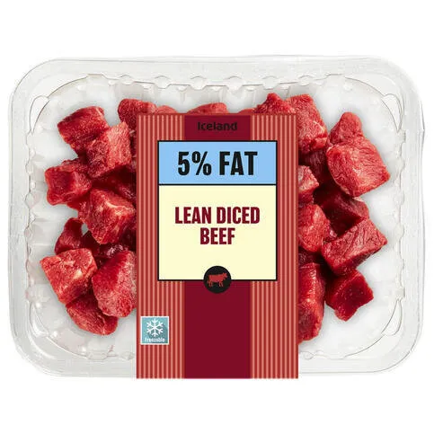 Iceland Diced Beef 275g
