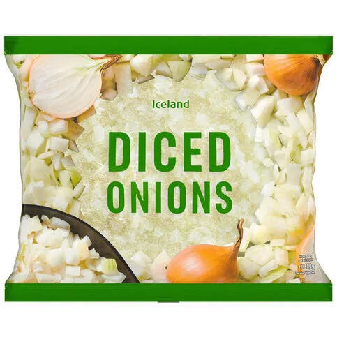 Iceland Diced Onions 500g