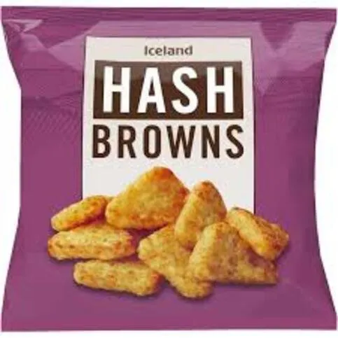 Iceland hash browns 800g