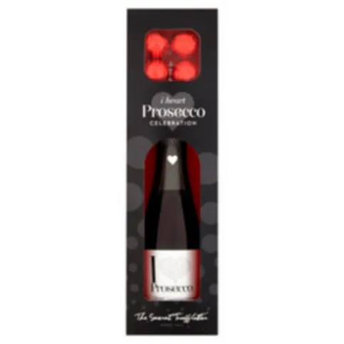 I Heart Prosecco & 4 Truffles Gift