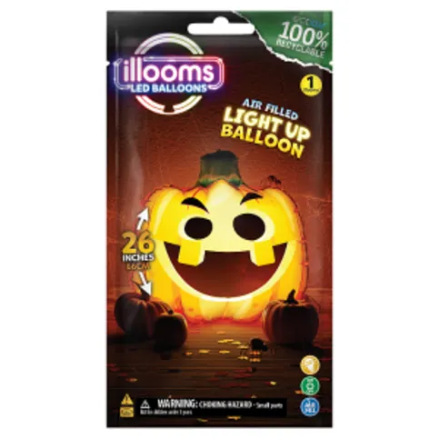 Illooms Ecoair Pumpkin 26inch 1pk