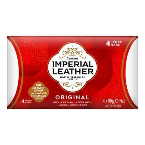 Imperial Leather Original Bar Soap 4 Pack