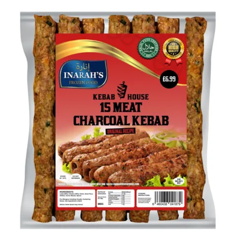 Inarahs 15 Charcoal Kebab Meat