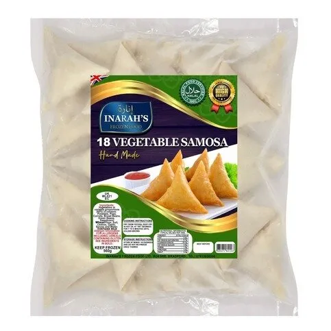 Inarahs 18 Vegetable Samosas