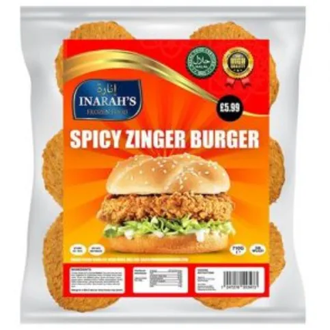 Inarahs Spicy Zinger Burger