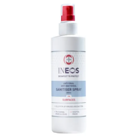 INEOS Antibacterial Anti-viral Surface Sanitiser Spray 250ml