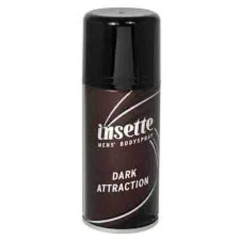 Insette Men's Body Spray Dark Attraction 165ml