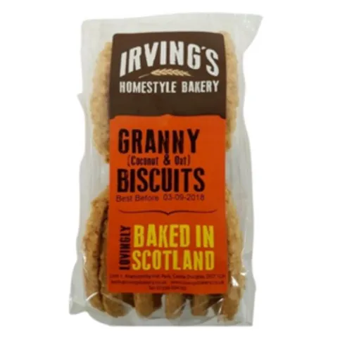 Irving's Granny Biscuits  200g