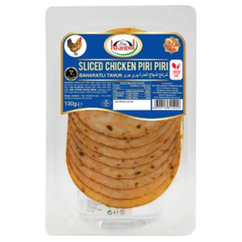 Istanbul Sliced Chicken Piri Piri 130g