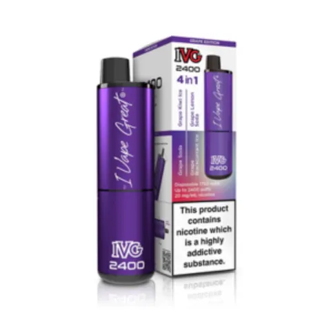 IVG 2400 4 In 1 Grape Edition