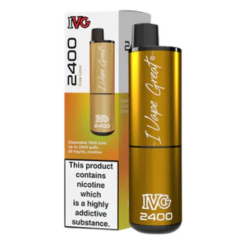 IVG Cola Lime 2400 Puffs