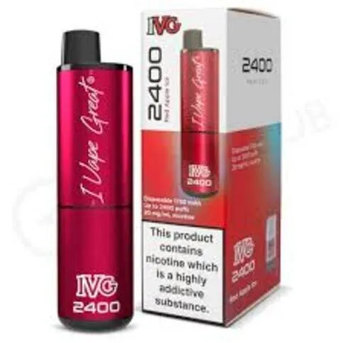 IVG 2400 Red Apple Ice