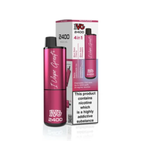 IVG 2400 4 in 1 Multi Flavour Berry Edition