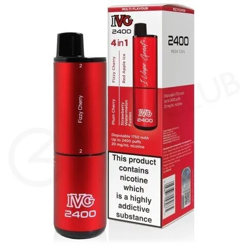 IVG 4 In 1 Cherry Edition