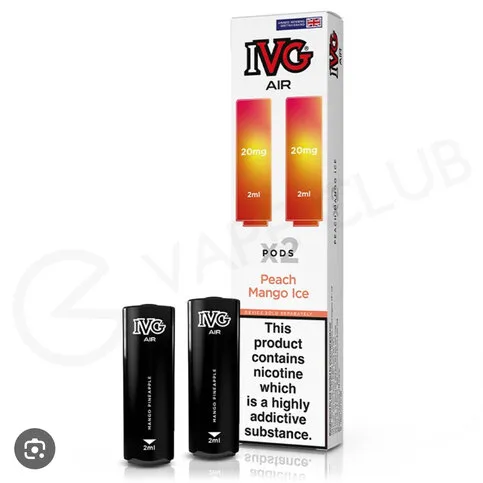 IVG Air Peach Mango Ice 2Pods