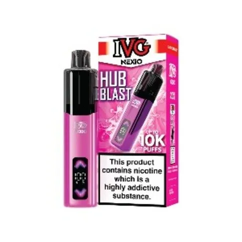 IVG Nexio 10K Puffs Hub Blast Kit
