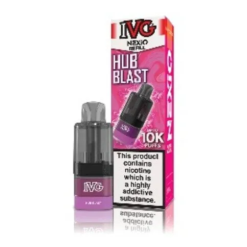 IVG Nexio 10K Puffs Hub Blast Refill Pod