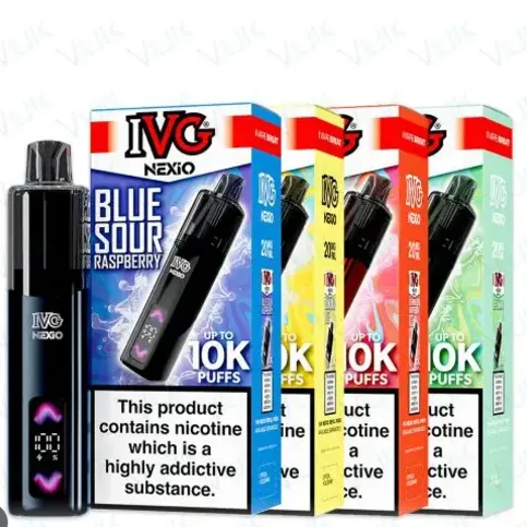 IVG Nexio 10K Puff Vape Kit (Choose Flavour)