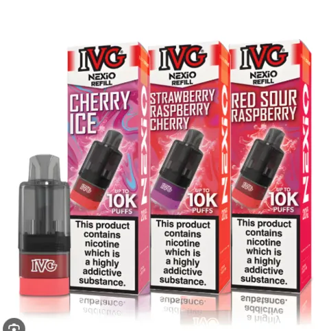 IVG Nexio 10K REFILL Pod Only  (Choose Flavour)