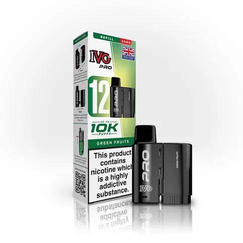 Ivg Pro Pods Refills Green Fruits