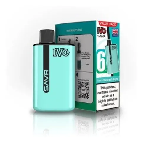 Ivg Savr Fresh Menthol Mojito 3000 Puffs