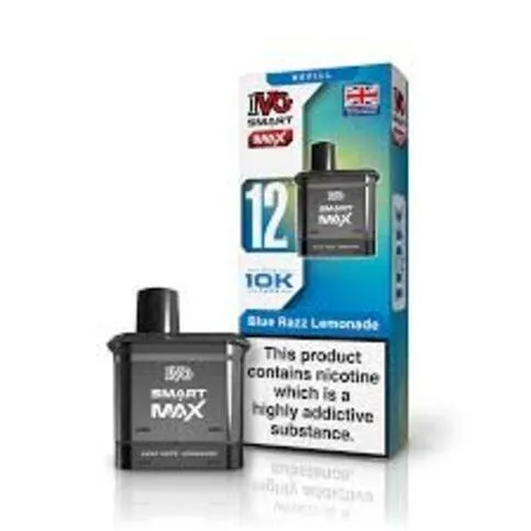 Ivg Smart Max Refill Blue Razz Lemonade 10k Puffs