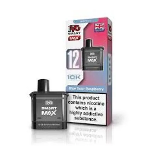 Ivg Smart Max Refill Blue Sour Raspberry 10k Puffs