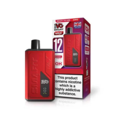 IVG Smart Max Strawberry Raspberry Ice 10K Puffs