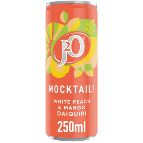 J2O Mocktails White Peach & Mango Daiquiri 250ml