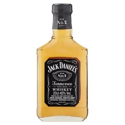 Jack Daniel's Tennessee Sour Mash Whiskey 20cl
