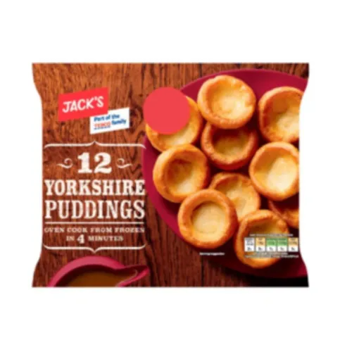 Jack's 12 Yorkshire Pudding 185g