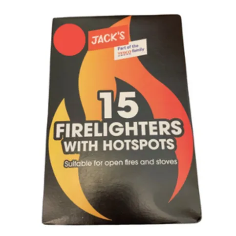 Jacks 15 Firelighters