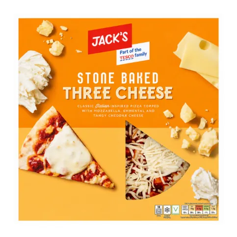 Jack's Stone Baked Three Cheese Pizza 325g
