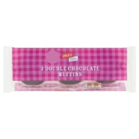 Jacks 3 Double Chocolate Muffin