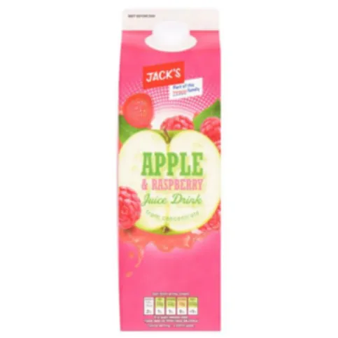 Jacks Apple & Rasberry Juice 1L