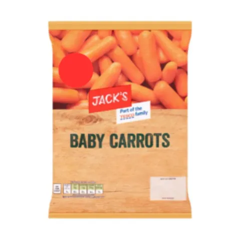Jacks Baby Carrots  Frozen