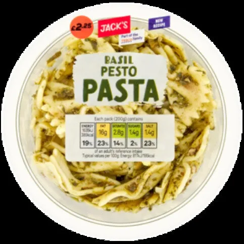 Jack's Basil Pesto Pasta 200g