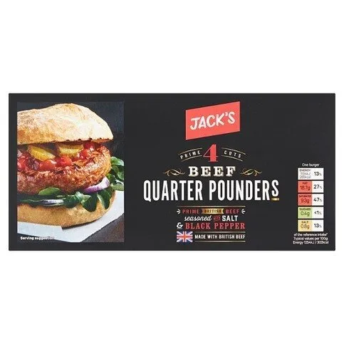 Jacks Beef Quarter