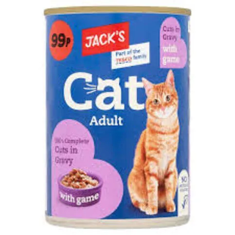 JACKS CAT TIN CUTS WITH GAME 415G