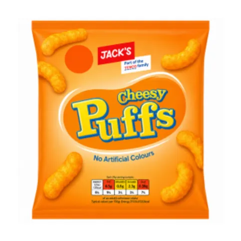 Jack's Cheese Puffs 60g