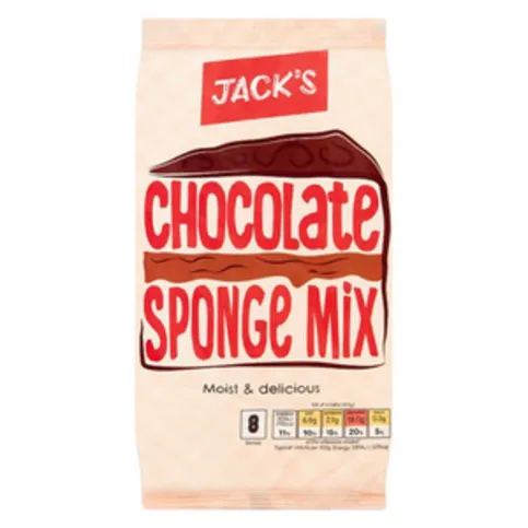 Jacks Choc Sponge Mix