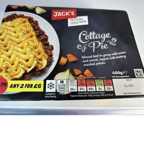 Jacks Cottage Pie 400g