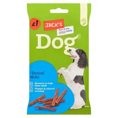 Jack's Dog 7 Dental Sticks 180g